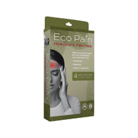Byron Naturals Eco Pain Patches Headache (Gel Patches - 5cm x 12cm) x 4 Pack