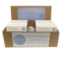 Clover Fields Shampoo with a Purpose Bar (shampoo & conditioner) Dry or Damaged 135g [Bulk Buy 12 Units]