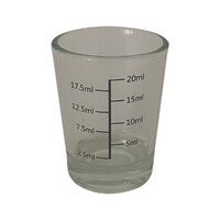 Measuring Cup Glass (2.5ml Increments) 20ml
