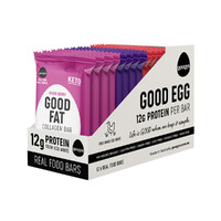 Googys Good Fat Collagen Bar Mixed 45g [Bulk Buy 12 Units]