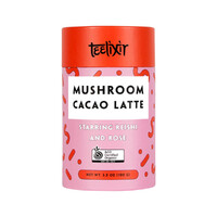 Teelixir Organic Mushroom Cacao Latte (Starring Reishi and Rose) 100g