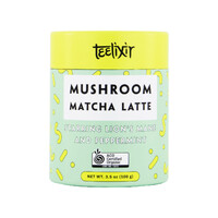 Teelixir Organic Mushroom Matcha Latte (Starring Lion's Mane and Peppermint) 100g