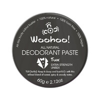 Woohoo Deodorant Paste Tux (Extra Strength) Tin 60g