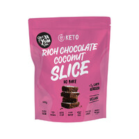 Get Ya Yum On Rich Chocolate Coconut Slice (No Bake) 60g