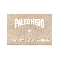 Paleo Hero Vegan Muesli Bulk 5kg