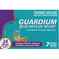 Guardiam Acid Reflux Relief 7 Tablets (S2)