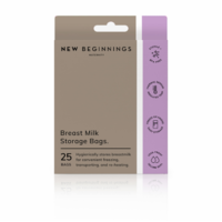 New Beginnings Breastmilk Storage Bags 25 Pack