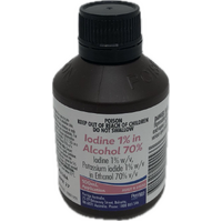 Perrigo Iodine 1% in Alcohol 70% 100ml