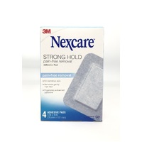 Nexcare Sensitive Skin Adhesive Pads Pain-Free Removal 4 Pack