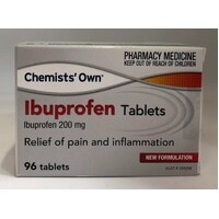Chemists' Own Ibuprofen 200mg 96 Tablets
