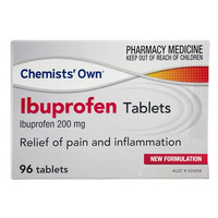 Chemists' Own Ibuprofen 200mg 96 Tablets