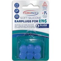 Surgipack 6444 Soft Silicone Kids Earplug  3 Pairs