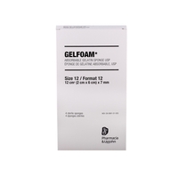 Pfizer Gelfoam Sterile Absorbable Gelatin Sponges Size 12, 4/box