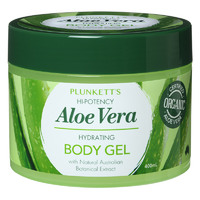 Plunkett's Aloe Vera Hi-Potency Hydrating Body Gel 400ml