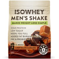 IsoWhey Men’s Shake 840g Chocolate Caramel