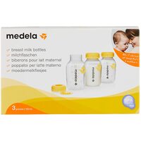 Medela Breastmilk Bottle Set with Slow Flow Teats 150mL 3 Pack