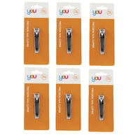 YOU Precison Nail Clippers [Bulk Buy 6 Units]