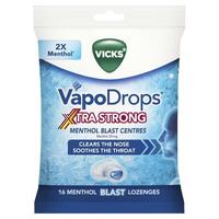 Vicks Lozenges Extra Strong Menthol 4g 36 Pack
