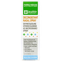 TerryWhite Chemmart Decongestant Nasal Spray 20ml
