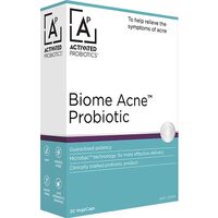 Activated Probiotics Biome Acne Probiotic 30 Capsules