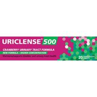 Uriclense 500 20 Effervescent Tablets
