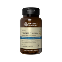Nature's Sunshine Vegan Vitamin D3 1000IU 60c
