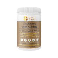 Brain and Brawn Collagen Keto Coffee Unsweetened 300g