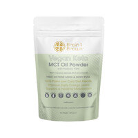 Brain and Brawn Vegan Keto MCT Oil Powder (with Prebiotic Fibre) Unflavoured 300g