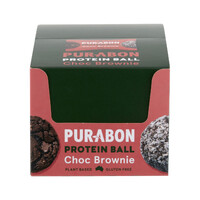 Purabon Protein Balls Choc Brownie 43g [Bulk Buy 12 Units]