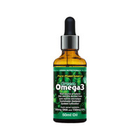 MicrOrganics Green Nutritionals Pure Plant-Source Green Omega3 Oil 50ml