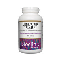 Bioclinic Naturals Opti EPA/DHA Plus SPM 120 Capsules