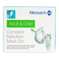 Allersearch Complete Nebuliser Mask Set