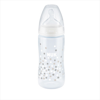 NUK First Choice Temp Control Bottle (White) - 300mL