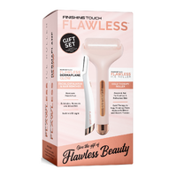 Finishing Touch Flawless Dermaplane Glow + Ice Roller Gift Set