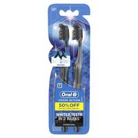 Oral B Cross Action Charcoal Toothbrush 2 Pack