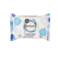 Femfresh Sensitive Wipes 20 Pack