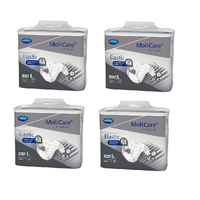 MoliCare Premium Elastic 10 Drops Size L 14 Pack [Bulk Buy 4 Units]