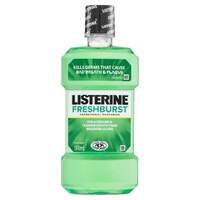 Listerine Freshburst Zero Mouth Wash 500ml