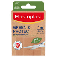 Elastoplast Green & Protect Dressing 1m X 6cm 10 Pack