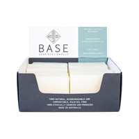 Base (Soap With Impact) Soap Bar Coconut Castile (Raw Bar) 120g [Bulk Buy 10 Units]