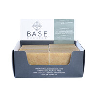 Base (Soap With Impact) Soap Bar Exfoliating Cedarwood Rosemary (Raw Bar) 120g [Bulk Buy 10 Units]