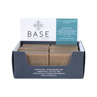 Base (Soap With Impact) Soap Bar Exfoliating Mintwood (Raw Bar) 120g [Bulk Buy 10 Units]
