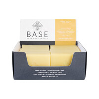 Base (Soap With Impact) Soap Bar Lemon Myrtle (Raw Bar) 120g [Bulk Buy 10 Units]
