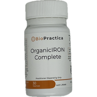 Bio-Practica ORGANIC Iron COMPLETE 30 Capsules