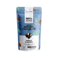 Noosa Natural Chocolate Co. Dark Chocolate Whole Almonds 100g