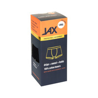 Pelvi JAX Men's Leakproof Underwear Boxer Trunk Black L
