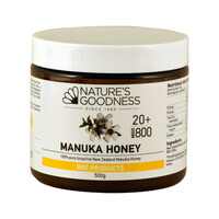 Nature's Goodness Manuka Honey (100% Pure Bioactive NZ) MGO 800 500g