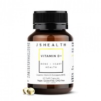 JS Health Vitamin D+ Bone + Heart Health 60 Capsules