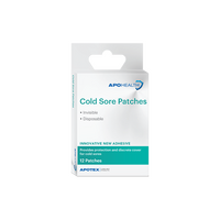 Apohealth Cold Sore Patches 12 Pack