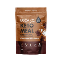 Locako Keto Meal (Formulated Meal Replacement Shake) Chocolate Thickshake 700g